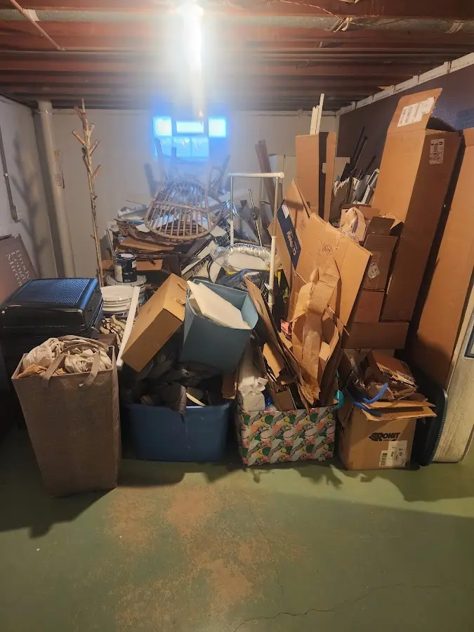 Roll-off dumpster container at job site for Concrete Dumpster Rental in Camp Verde